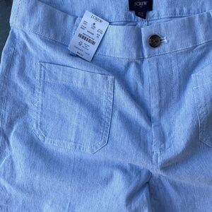 J CREW , size  29, blue white, pin-stripe
